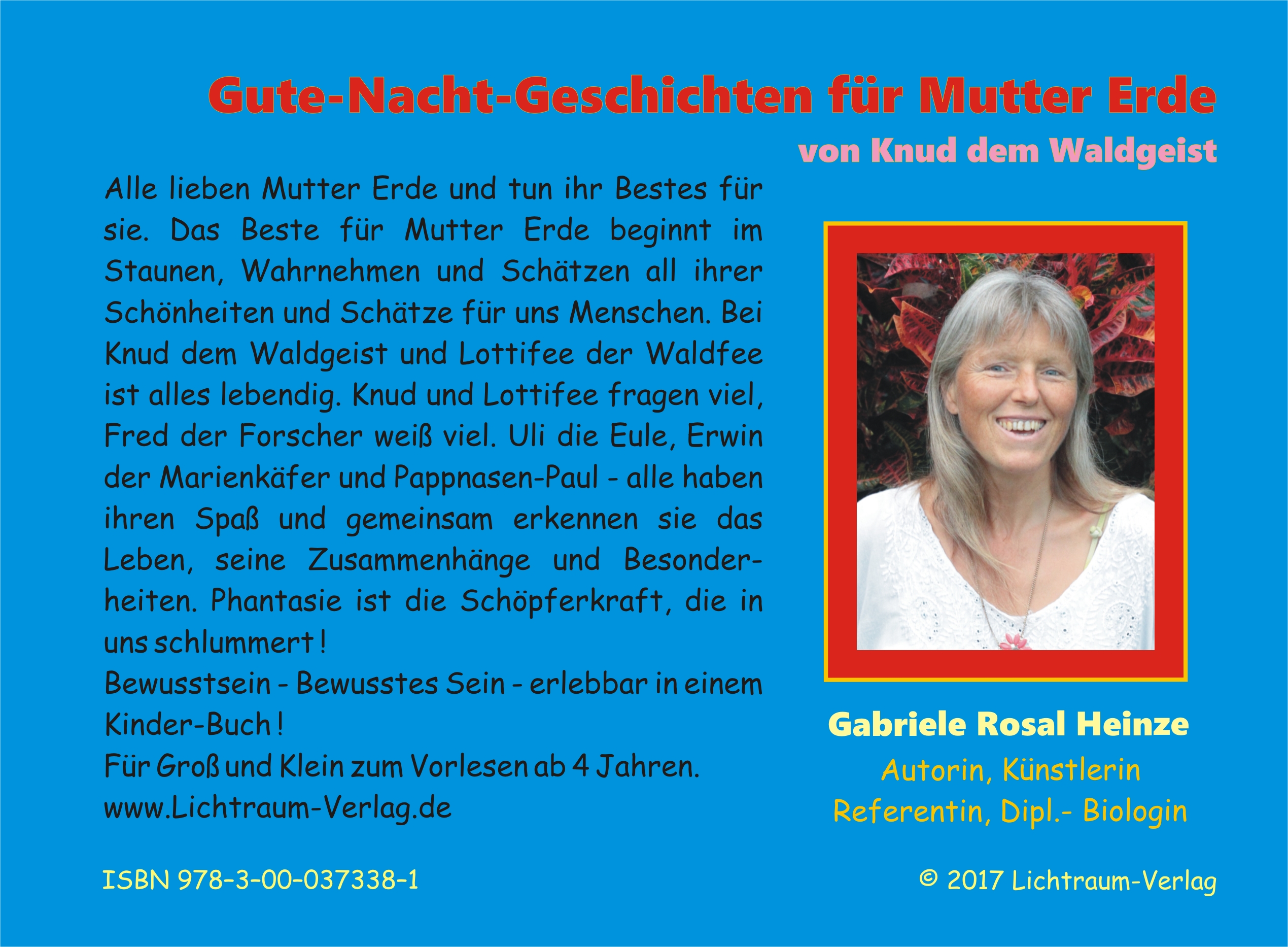 Das Blaue Buch R�ckseite